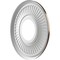 Ekena Millwork Berkshire PVC Medallion (Canopies up to 4 1/2"), 10"OD x 3 1/2"ID x 3/4"P, Metallic Mystic Brown CMP10BEAMB - alternate 4